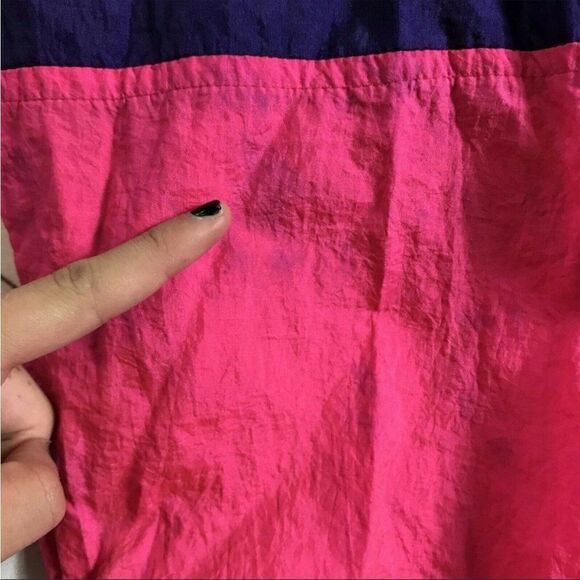 Red Pepper Action Wear Vintage 1/4 Zip Windbreaker - Picture 4 of 8